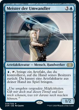 Master Transmuter
Double Masters - German
Single
Magic The Gathering