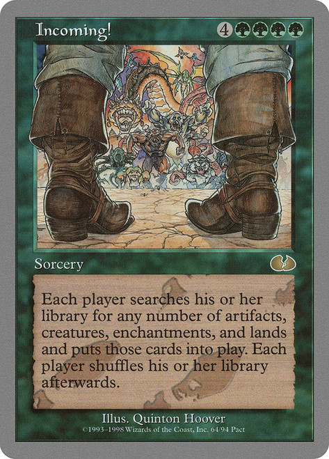 Incoming!\nUnglued\nSingle\nMagic The Gathering