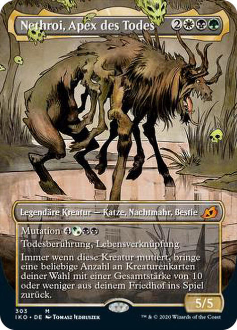 Nethroi, Apex of Death (Showcase)\nIkoria: Lair of Behemoths - Variants - German\nSingle\nMagic The Gathering