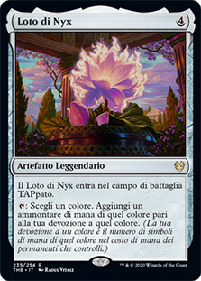 Nyx Lotus
Theros Beyond Death - Italian
Single
Magic The Gathering