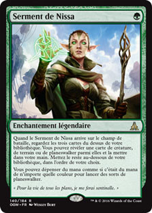 Oath of Nissa
Oath of the Gatewatch - French
Single
Magic The Gathering