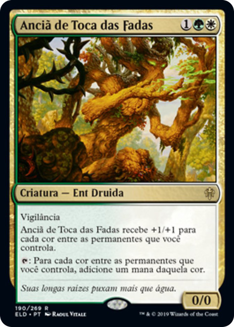 Faeburrow Elder
Throne of Eldraine - Portuguese
Single
Magic The Gathering