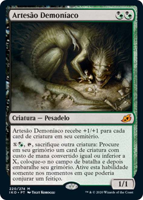 Fiend Artisan
Ikoria: Lair of Behemoths - Portuguese
Single
Magic The Gathering