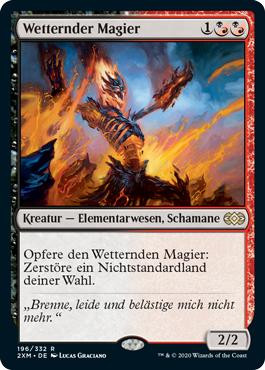 Fulminator Mage
Double Masters - German
Single
Magic The Gathering