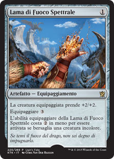 Ghostfire Blade (Ugin's Fate)
Promo: General - Italian
Single
Magic The Gathering