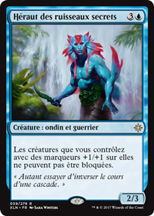 Herald of Secret Streams
Ixalan - French
Single
Magic The Gathering