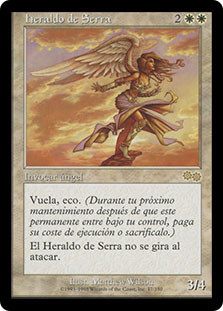 Herald of Serra
Urza's Saga - Spanish
Single
Magic The Gathering