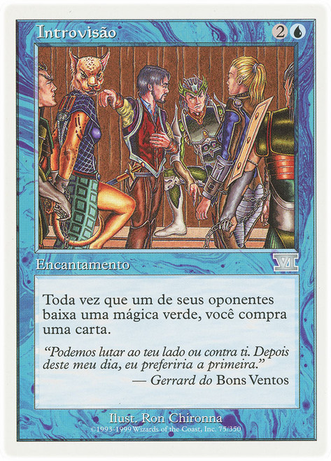 Insight\n6th Edition - Portuguese\nSingle\nMagic The Gathering