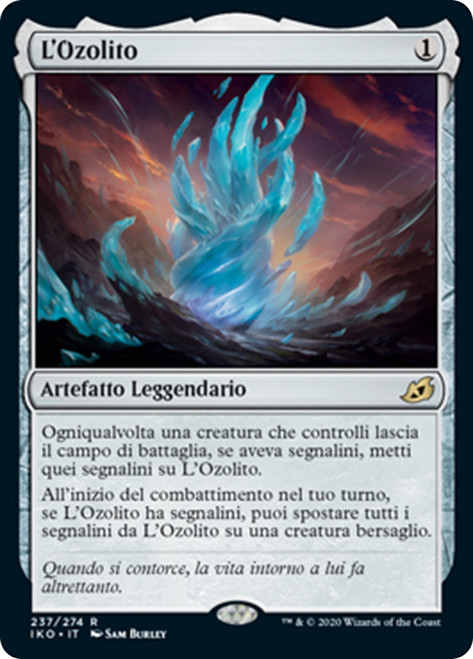 The Ozolith
Ikoria: Lair of Behemoths - Italian
Single
Magic The Gathering