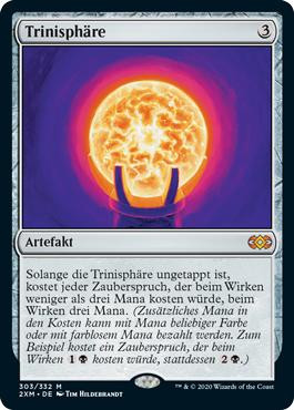 Trinisphere
Double Masters - German
Single
Magic The Gathering