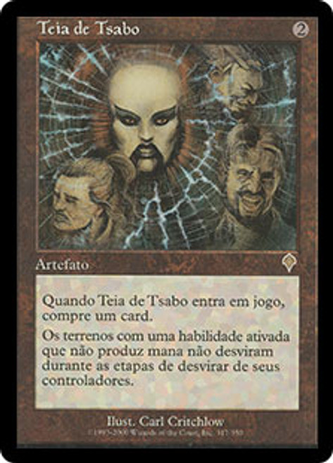 foil サーボの網/Tsabo's Web 日本語 インベイジョン INV Foil】《サーボの網/Tsabo's Web》[INV] 茶R | 日本最大級 MTG