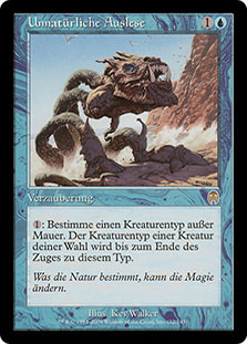 Unnatural Selection
Apocalypse - German
Single
Magic The Gathering