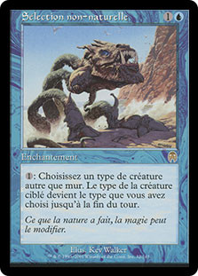 Unnatural Selection
Apocalypse - French
Single
Magic The Gathering
