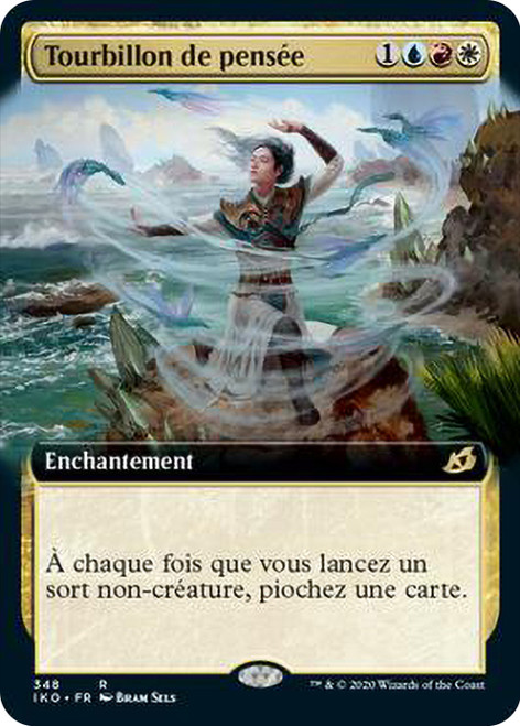 Whirlwind of Thought (Extended Art)\nIkoria: Lair of Behemoths - Variants - French\nSingle\nMagic The Gathering