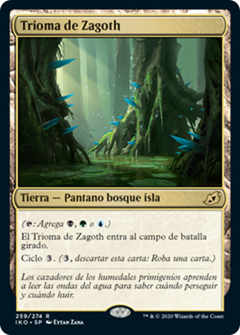 Zagoth Triome
Ikoria: Lair of Behemoths - Spanish
Single
Magic The Gathering
