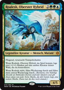 Roalesk, Apex Hybrid
War of the Spark - German
Single
Magic The Gathering