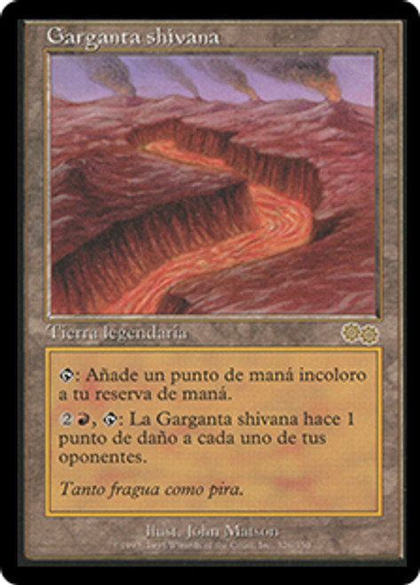 Shivan Gorge
Urza's Saga - Spanish
Single
Magic The Gathering