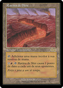 Shivan Gorge | Urza's Saga - Chinese - Traditional | Star City Games