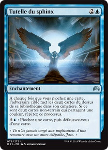 Sphinx's Tutelage
Magic Origins - French
Single
Magic The Gathering