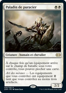 Puresteel Paladin
Double Masters - French
Single
Magic The Gathering