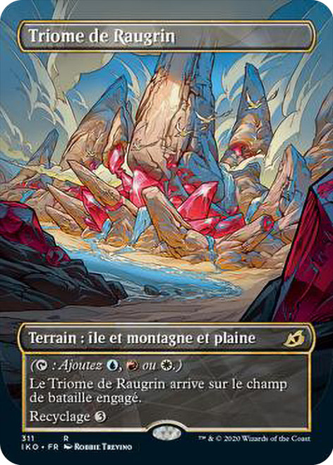 Raugrin Triome (Showcase) | Ikoria: Lair of Behemoths - Variants