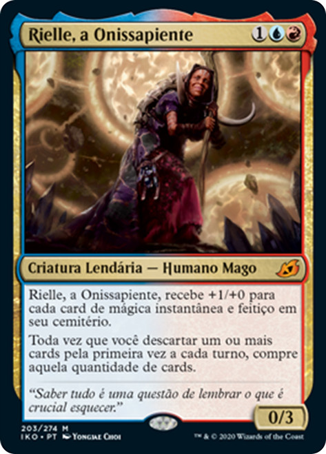 Rielle, the Everwise
Ikoria: Lair of Behemoths - Portuguese
Single
Magic The Gathering