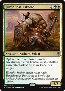 Dauntless Escort
Commander: 2016 Edition - German
Single
Magic The Gathering