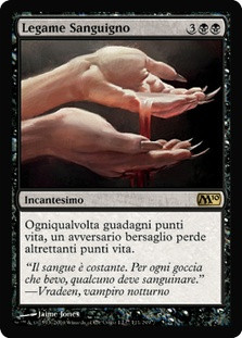 Sanguine Bond
Magic 2010 Core Set - Italian
Single
Magic The Gathering