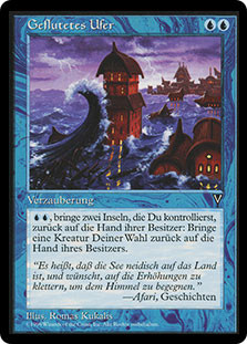 Flooded Shoreline
Visions - German
Single
Magic The Gathering