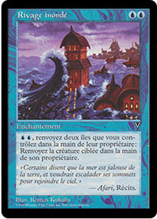 Flooded Shoreline
Visions - French
Single
Magic The Gathering