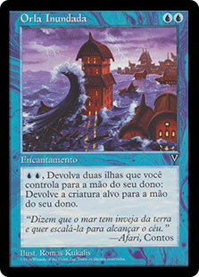 Flooded Shoreline
Visions - Portuguese
Single
Magic The Gathering