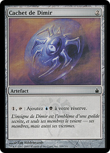 Dimir Signet
Ravnica: City of Guilds - French
Single
Magic The Gathering