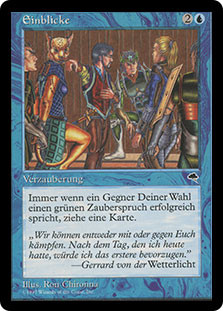 Insight
Tempest - German
Single
Magic The Gathering