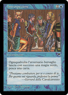 Insight
Tempest - Italian
Single
Magic The Gathering