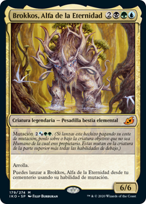 Brokkos, Apex of Forever
Ikoria: Lair of Behemoths - Spanish
Single
Magic The Gathering