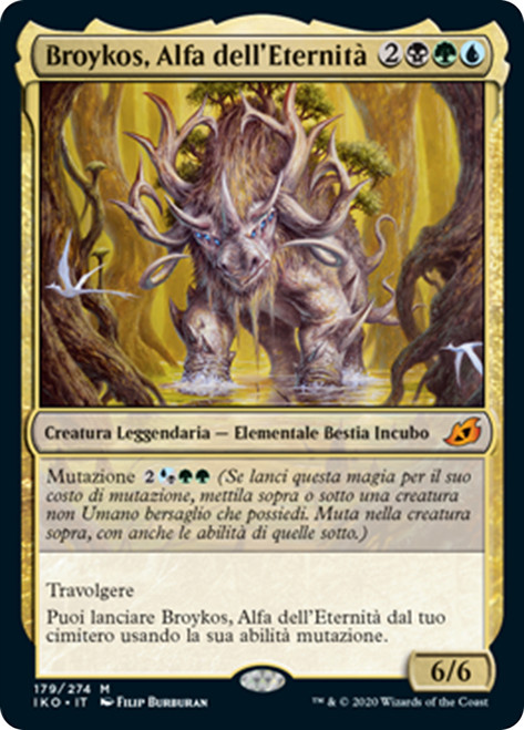 Brokkos, Apex of Forever
Ikoria: Lair of Behemoths - Italian
Single
Magic The Gathering