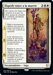 Elspeth Conquers Death
Theros Beyond Death - Spanish
Single
Magic The Gathering