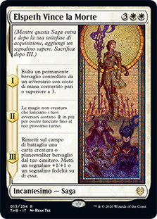 Elspeth Conquers Death
Theros Beyond Death - Italian
Single
Magic The Gathering