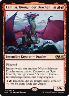 Lathliss, Dragon Queen | Core Set 2019 - Russian | Star City Games