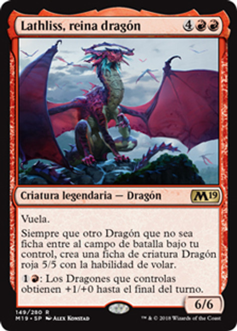Lathliss, Dragon Queen | Core Set 2019 - Russian | Star City