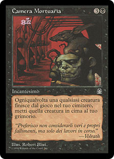 Mortuary
Stronghold - Italian
Single
Magic The Gathering