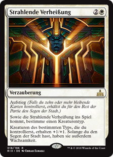 Radiant Destiny
Rivals of Ixalan - German
Single
Magic The Gathering