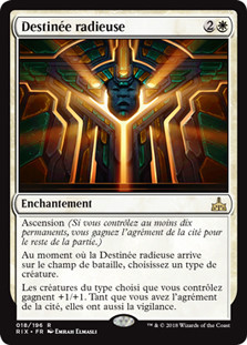 Radiant Destiny
Rivals of Ixalan - French
Single
Magic The Gathering