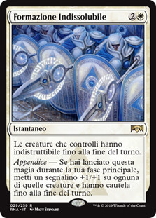Unbreakable Formation
Ravnica Allegiance - Italian
Single
Magic The Gathering