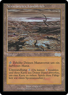 Blasted Landscape
Urza's Saga - German
Single
Magic The Gathering