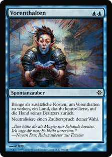 Deprive
Rise of the Eldrazi - German
Single
Magic The Gathering