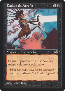 Withering Boon
Mirage - Portuguese
Single
Magic The Gathering