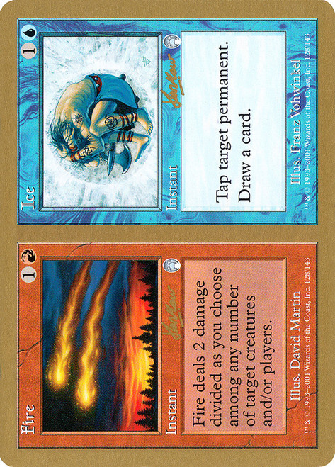 Fire // Ice (2002 Sim Han How) (Not Tournament Legal)\nWorld Championship\nSingle\nMagic The Gathering