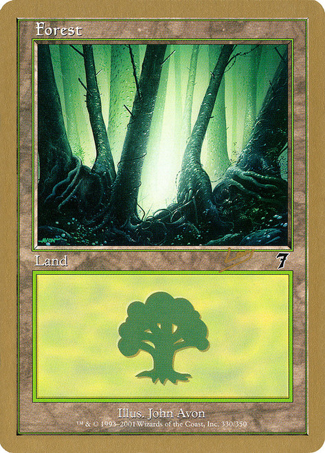 Forest (2002 Raphael Levy) (7th Edition) (#330)
World Championships
Single
Magic: The Gathering