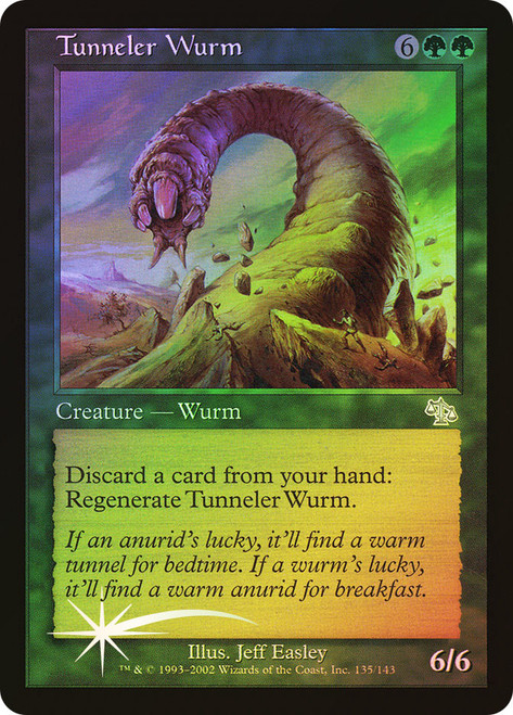 Tunneler Wurm\nJudgment\nSingle\nMagic The Gathering